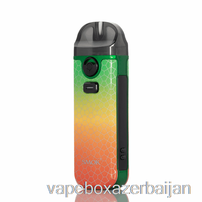 Vape Box Azerbaijan SMOK nord 4 80W Pod Kit Rasta Green Armor